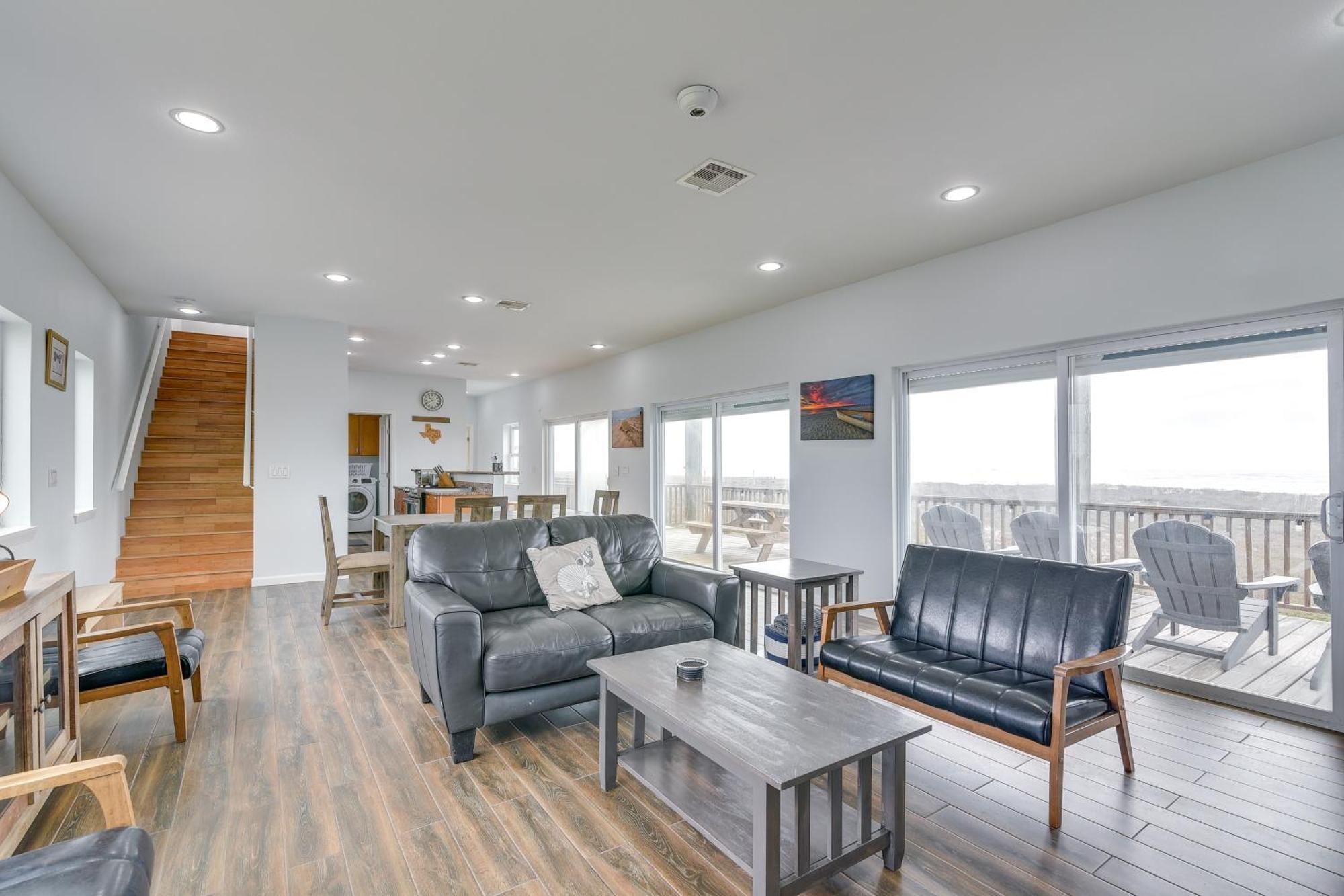 Ocean-View Surfside Home With Boardwalk To Beach! Surfside Beach Luaran gambar