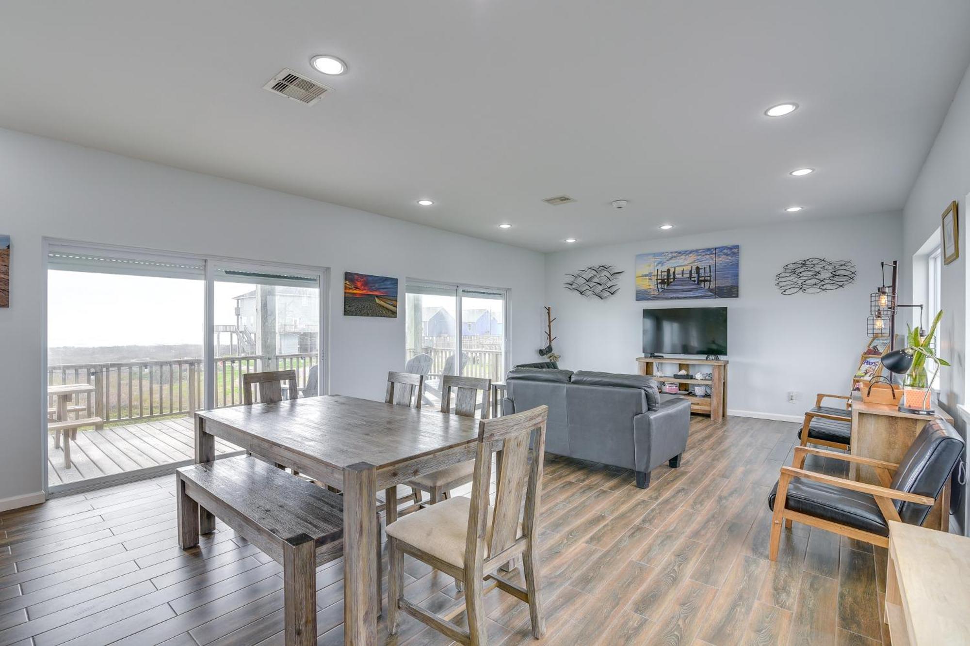 Ocean-View Surfside Home With Boardwalk To Beach! Surfside Beach Luaran gambar