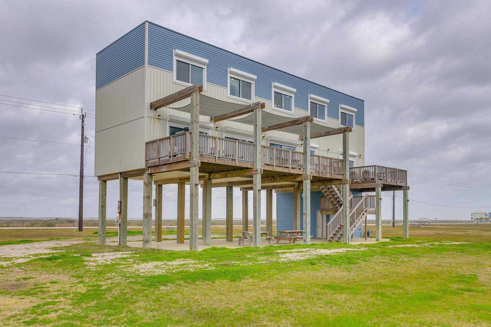 Ocean-View Surfside Home With Boardwalk To Beach! Surfside Beach Luaran gambar