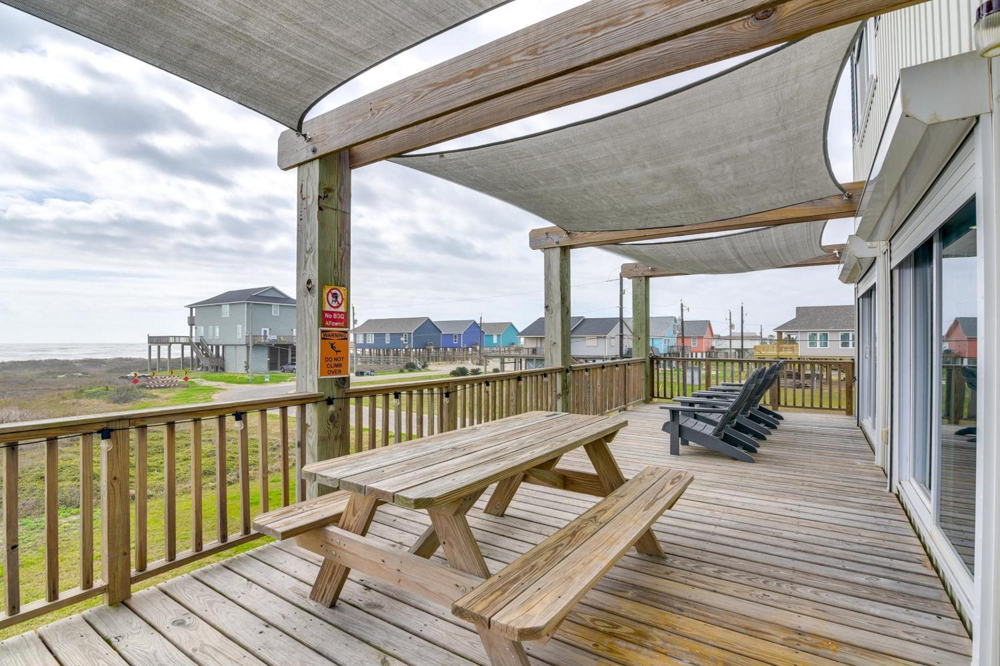 Ocean-View Surfside Home With Boardwalk To Beach! Surfside Beach Luaran gambar
